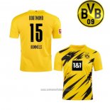 Camiseta del Borussia Dortmund Jugador Hummels 1ª Equipacion 2020-2021