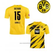 Camiseta del Borussia Dortmund Jugador Hummels 1ª Equipacion 2020-2021