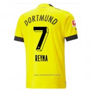Camiseta del Borussia Dortmund Jugador Reyna 1ª Equipacion 2022-2023
