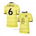 Camiseta del Chelsea Jugador T.Silva 2ª Equipacion 2021-2022