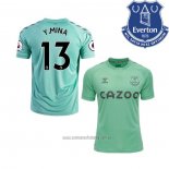 Camiseta del Everton Jugador Y.Mina 2ª Equipacion 2020-2021