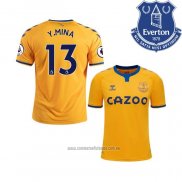Camiseta del Everton Jugador Y.Mina 2ª Equipacion 2020-2021