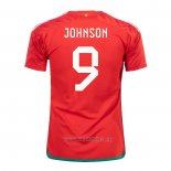 Camiseta del Gales Jugador Johnson 1ª Equipacion 2022