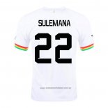 Camiseta del Ghana Jugador Sulemana 1ª Equipacion 2022