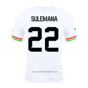 Camiseta del Ghana Jugador Sulemana 1ª Equipacion 2022