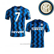 Camiseta del Inter Milan Jugador Alexis 1ª Equipacion 2020-2021