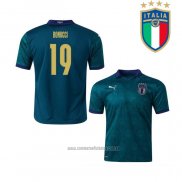 Camiseta del Italia Jugador Bonucci 3ª Equipacion 2020-2021