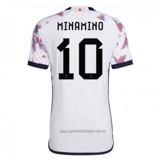 Camiseta del Japon Jugador Minamino 2ª Equipacion 2022