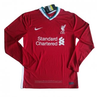 Camiseta del Liverpool 1ª Equipacion Manga Larga 2020-2021
