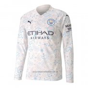 Camiseta del Manchester City 3ª Equipacion Manga Larga 2020-2021