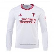 Camiseta del Manchester United 3ª Equipacion Manga Larga 2023-2024