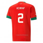 Camiseta del Marruecos Jugador Achraf 1ª Equipacion 2022