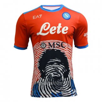 Camiseta del Napoli Maradona Special 2021-2022 Rojo