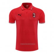 Camiseta Polo del AC Milan 2022-2023 Rojo