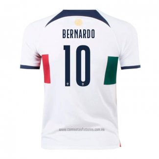 Camiseta del Portugal Jugador Bernardo 2ª Equipacion 2022