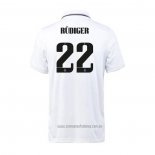 Camiseta del Real Madrid Jugador Rudiger 1ª Equipacion 2022-2023