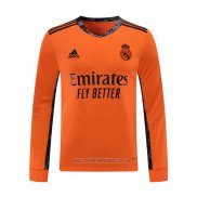 Camiseta del Real Madrid Portero 2ª Equipacion Manga Larga 2020-2021