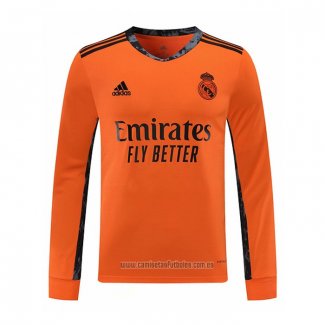 Camiseta del Real Madrid Portero 2ª Equipacion Manga Larga 2020-2021
