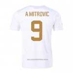 Camiseta del Serbia Jugador A.Mitrovic 2ª Equipacion 2022