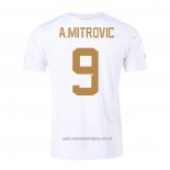 Camiseta del Serbia Jugador A.Mitrovic 2ª Equipacion 2022