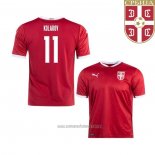 Camiseta del Serbia Jugador Kolarov 1ª Equipacion 2020-2021