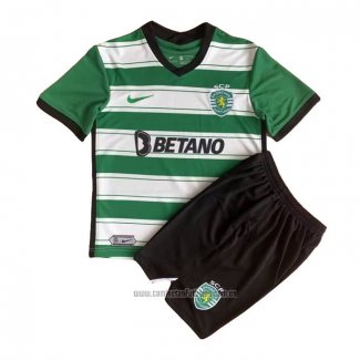 Camiseta del Sporting 1ª Equipacion Nino 2022-2023