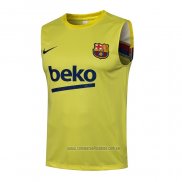 Camiseta de Entrenamiento Barcelona Sin Mangas 2021-2022 Verde
