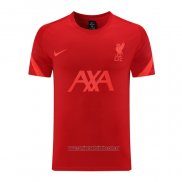 Camiseta de Entrenamiento Liverpool 2021 Rojo