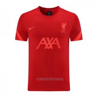 Camiseta de Entrenamiento Liverpool 2021 Rojo