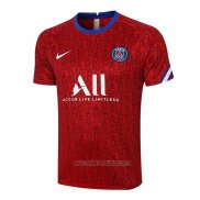 Camiseta de Entrenamiento Paris Saint-Germain 2020-2021 Rojo