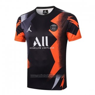 Camiseta de Entrenamiento Paris Saint-Germain Jordan 2019-2020 Negro