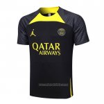 Camiseta de Entrenamiento Paris Saint-Germain Jordan 2023-2024 Negro
