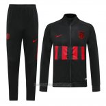 Chandal de Chaqueta del Atletico Madrid 2019-2020 Negro