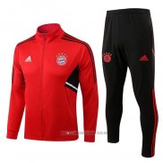 Chandal de Chaqueta del Bayern Munich 2022-2023 Rojo