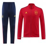 Chandal de Chaqueta del Espana 2022-2023 Rojo