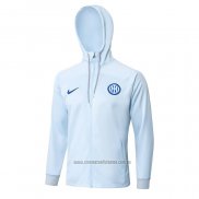 Chaqueta con Capucha del Inter Milan 2023-2024 Azul