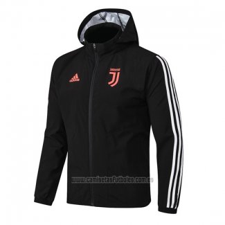 Chaqueta con Capucha del Juventus 2019-2020 Negro