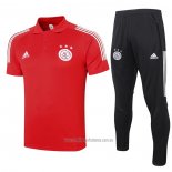 Conjunto Polo Ajax 2020-2021 Rojo