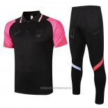 Conjunto Polo Corea del Sur 2020-2021 Negro