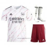 Camiseta del+Pantalones+Calcetines Arsenal 2ª Equipacion 2020-2021