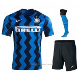 Camiseta del+Pantalones+Calcetines Inter Milan 1ª Equipacion 2020-2021