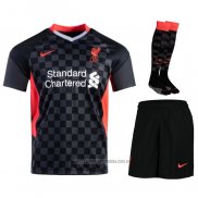 Camiseta del+Pantalones+Calcetines Liverpool 3ª Equipacion 2020-2021