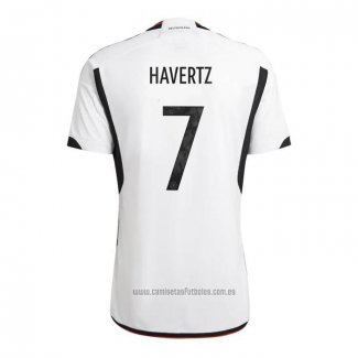 Camiseta del Alemania Jugador Havertz 1ª Equipacion 2022