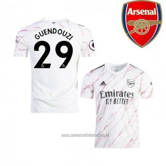 Camiseta del Arsenal Jugador Guendouzi 2ª Equipacion 2020-2021