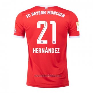 Camiseta del Bayern Munich Jugador Hernandez 1ª Equipacion 2022-2023