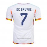 Camiseta del Belgica Jugador De Bruyne 2ª Equipacion 2022