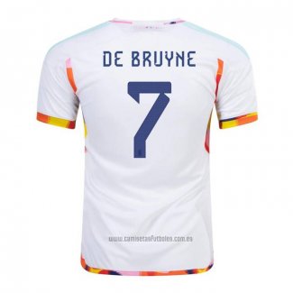 Camiseta del Belgica Jugador De Bruyne 2ª Equipacion 2022