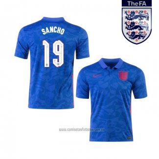 Camiseta del Inglaterra Jugador Sancho 2ª Equipacion 2020-2021