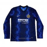 Camiseta del Inter Milan 1ª Equipacion Manga Larga 2021-2022