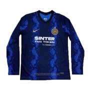 Camiseta del Inter Milan 1ª Equipacion Manga Larga 2021-2022